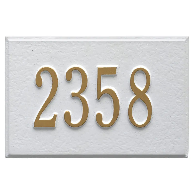 Wall Mailbox Plaque (4 Colors)