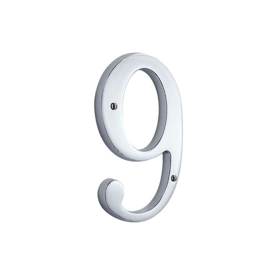 House Numbers - Polished Chrome