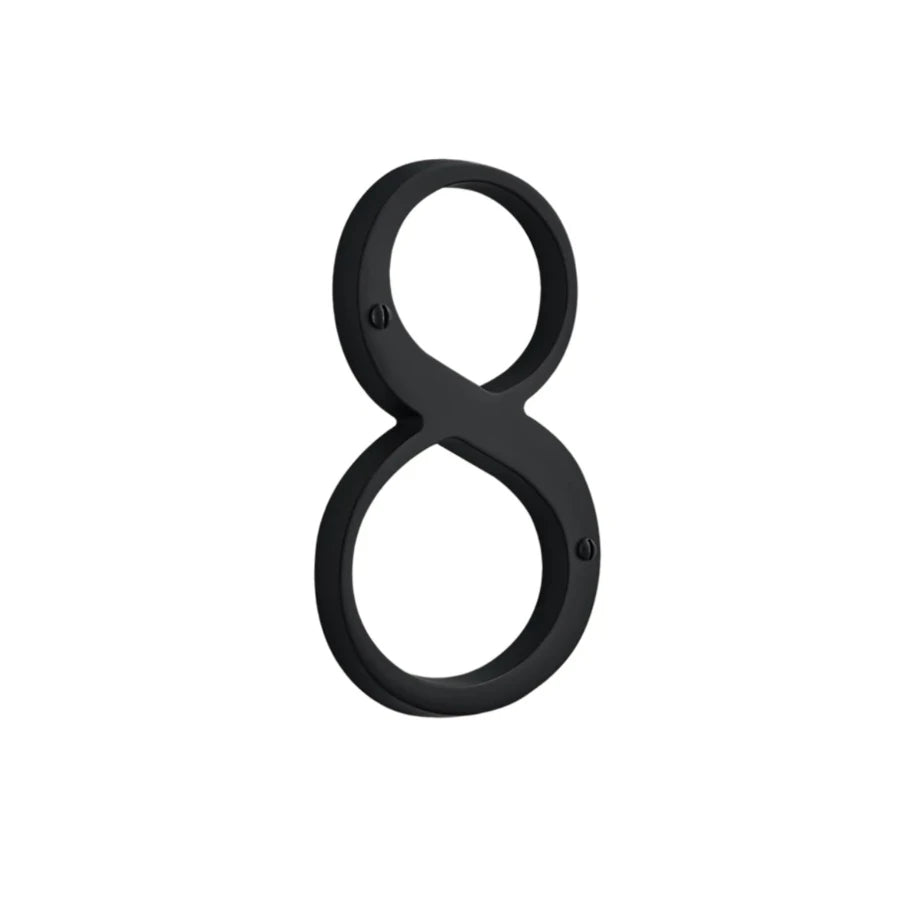 House Numbers - Satin Black