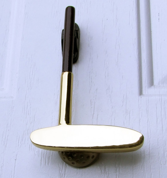 Michael Healy Golf Putter Knocker Brass