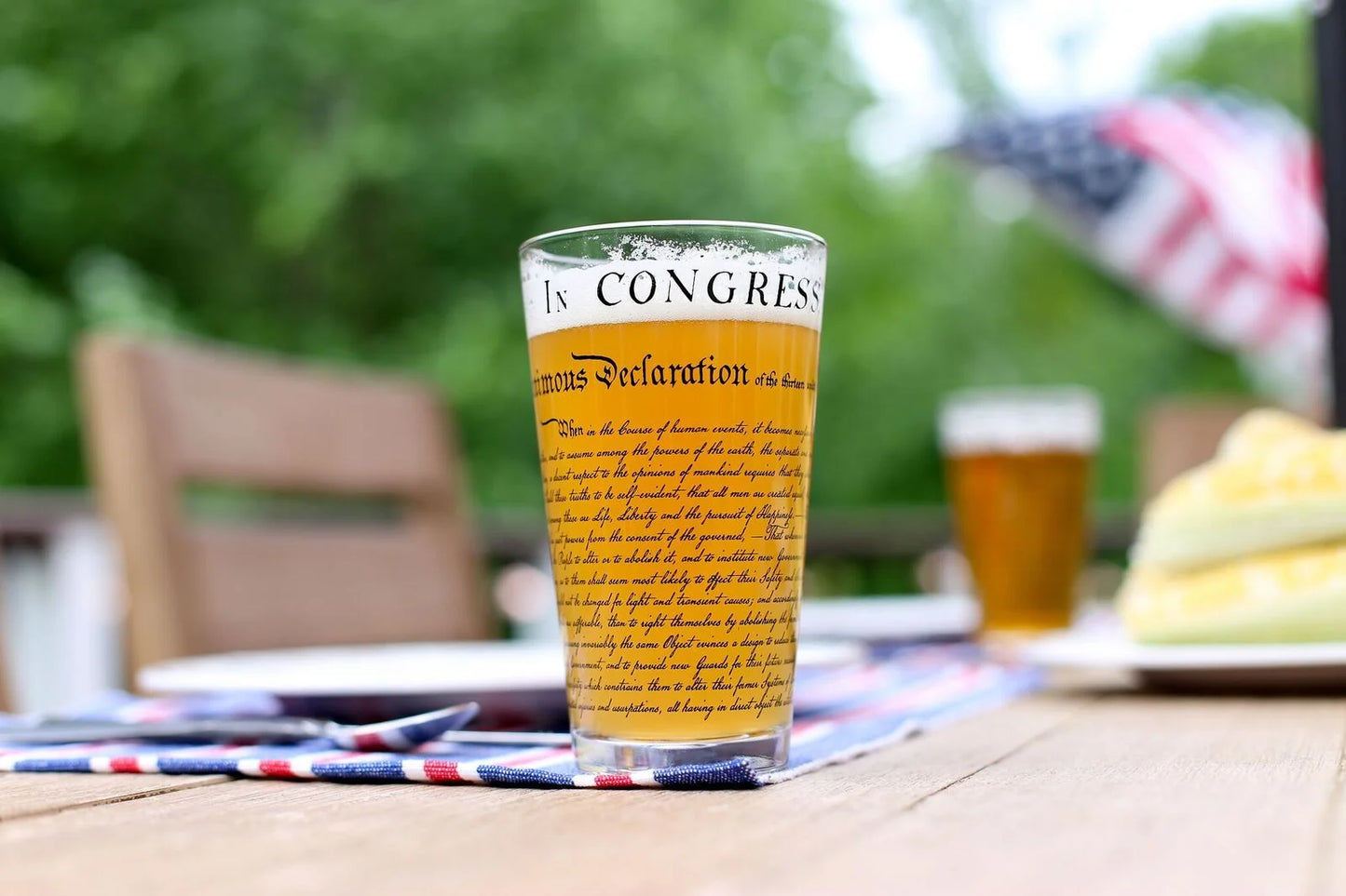 Declaration Pint Glass