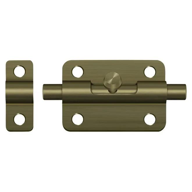 3" Barrel Bolt (Multiple Finishes)