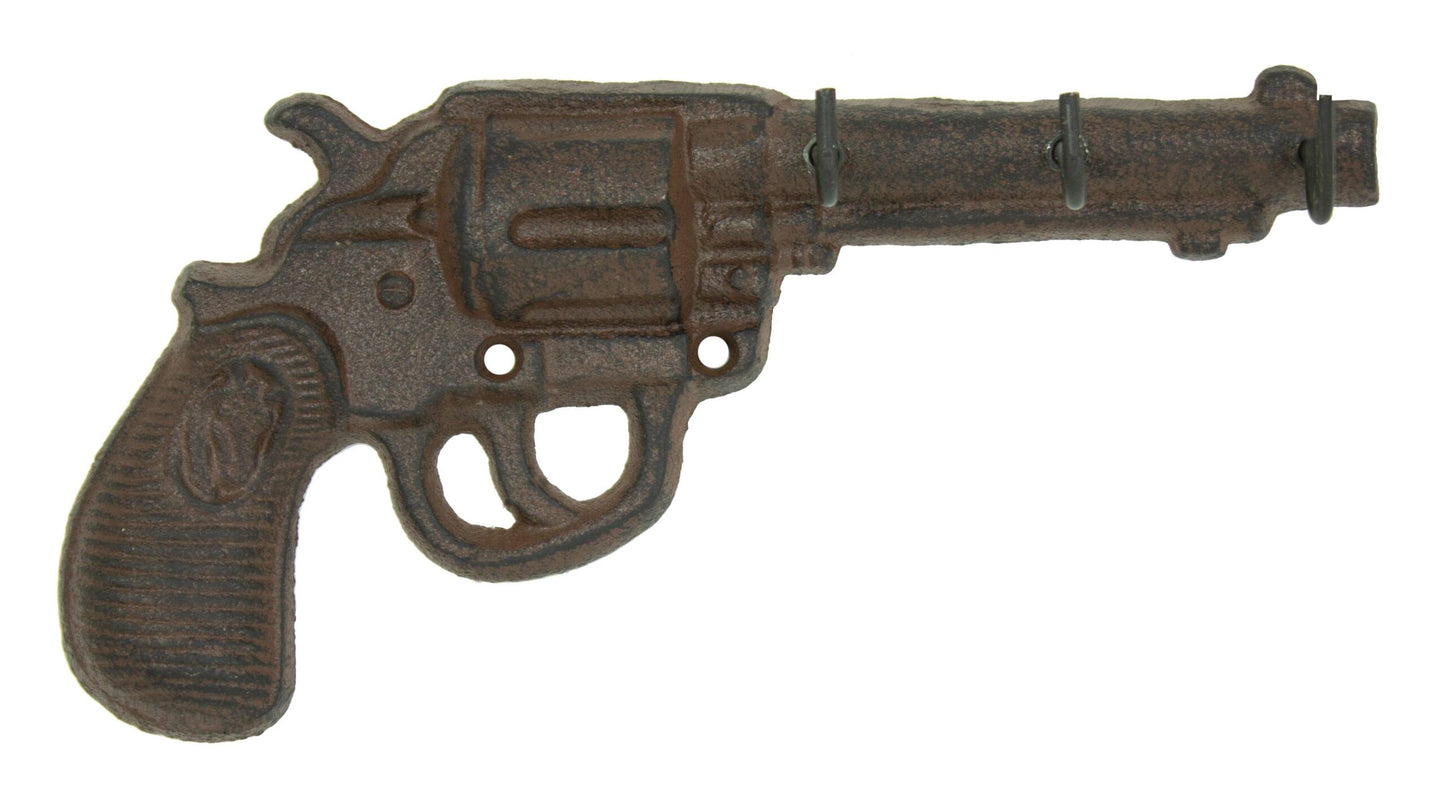 Pistol Key Hook Rack