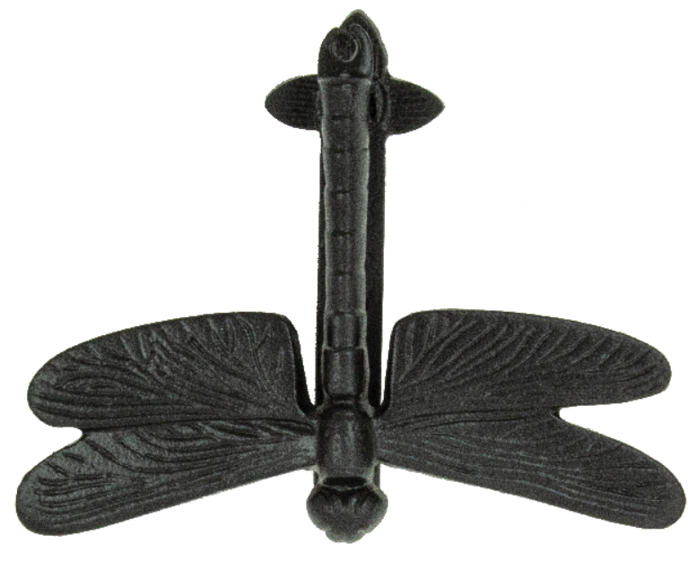 Dragonfly Door Knocker - Black