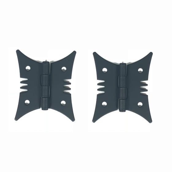 Butterfly Cabinet Hinge Black Finish