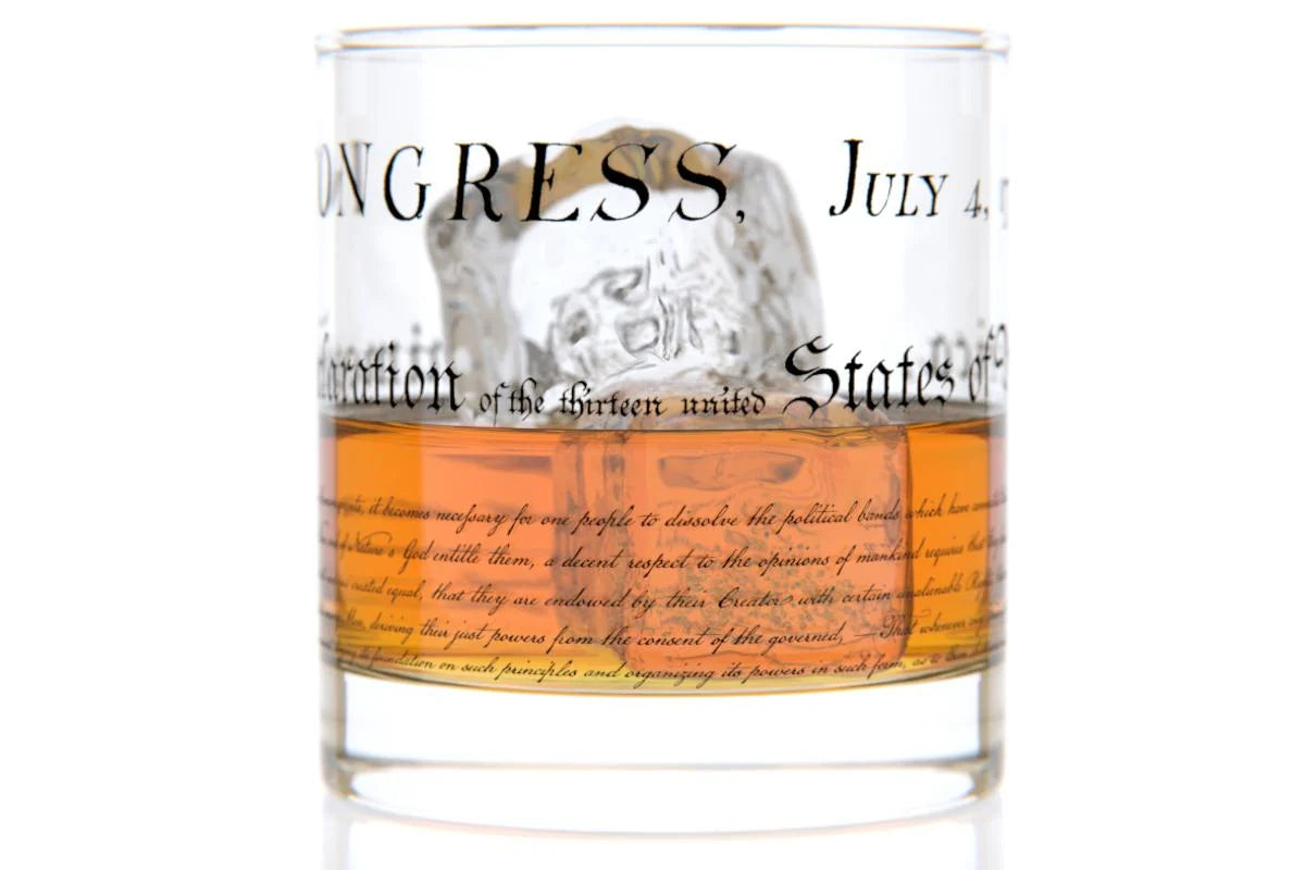 Declaration Rocks Glass