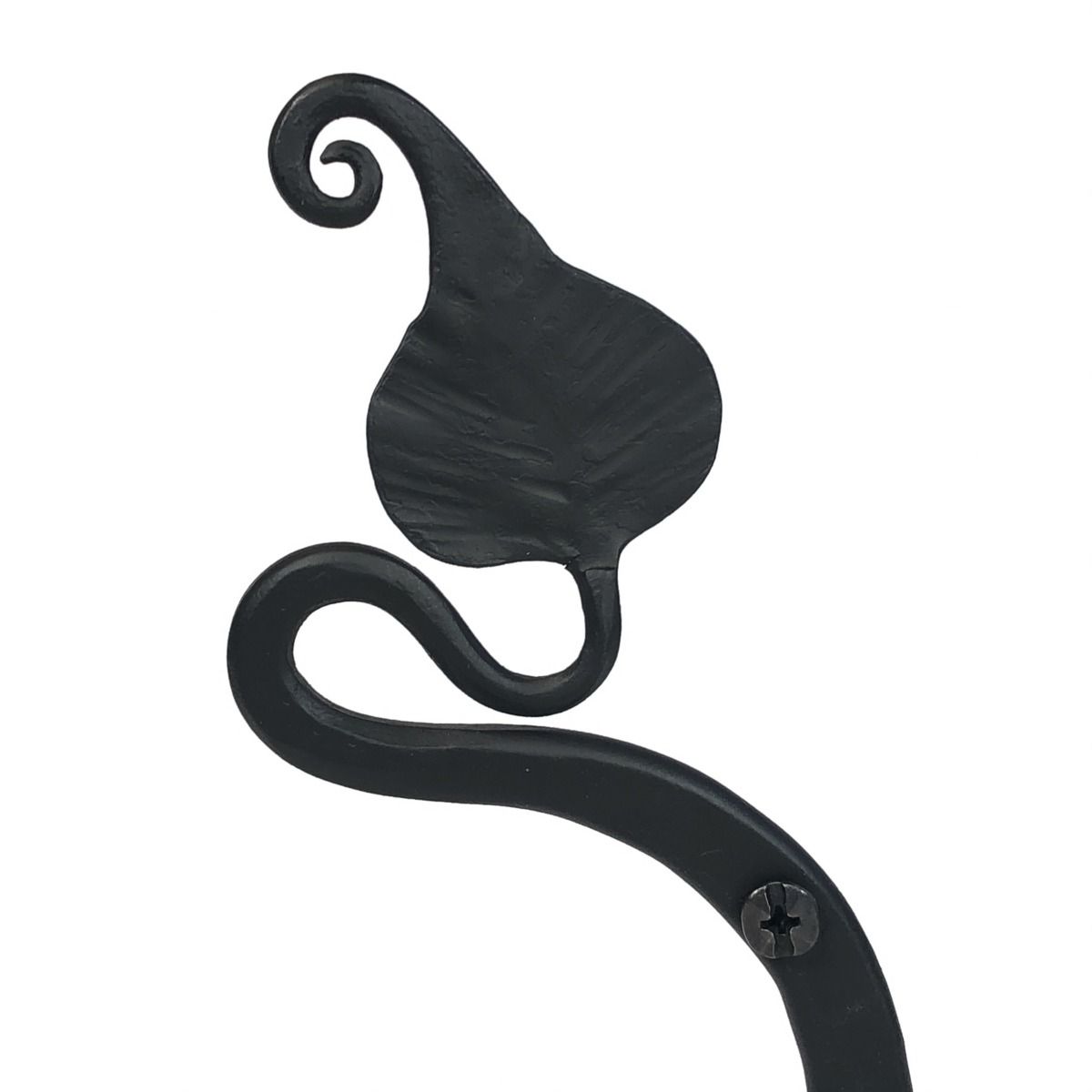Hand Forged Leaf Towel Ring