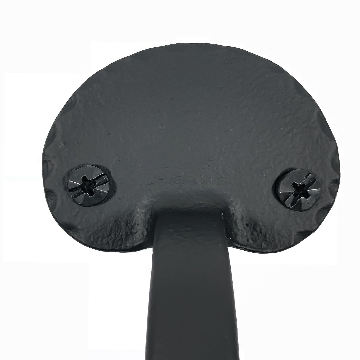 Heavy Duty Cast Large Bean Door Pull Black