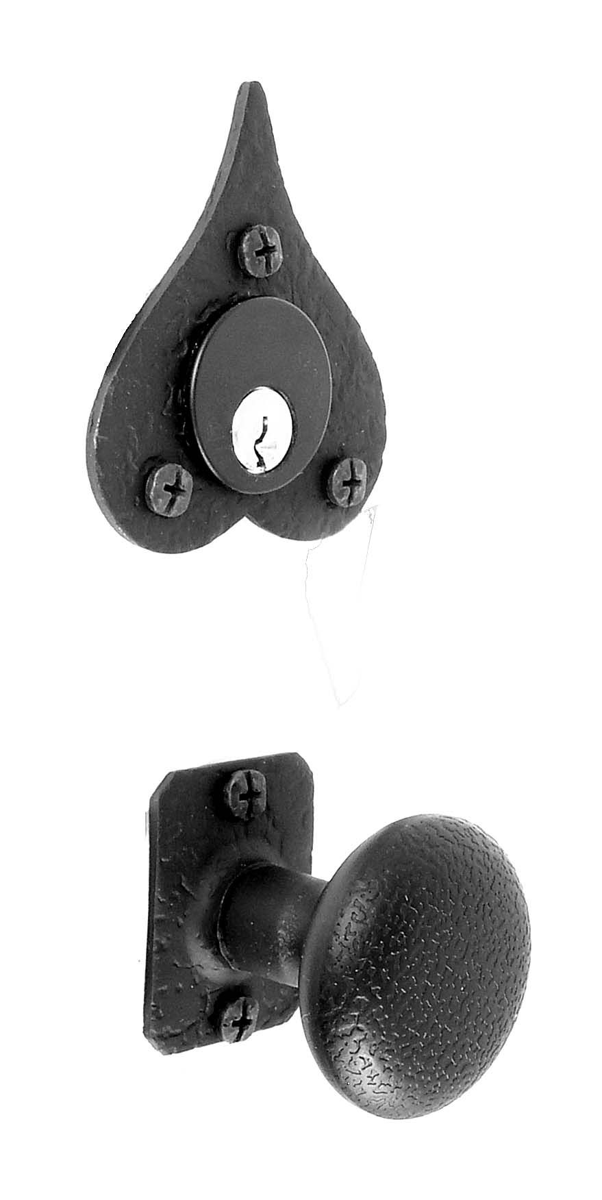 Double Knob Mortise Lock Set