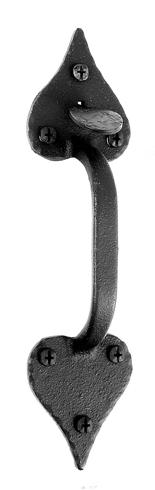 Small Cast Heart Thumb Latch Dummy