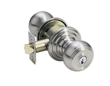 Satin Nickel Waverly Key-In Knob