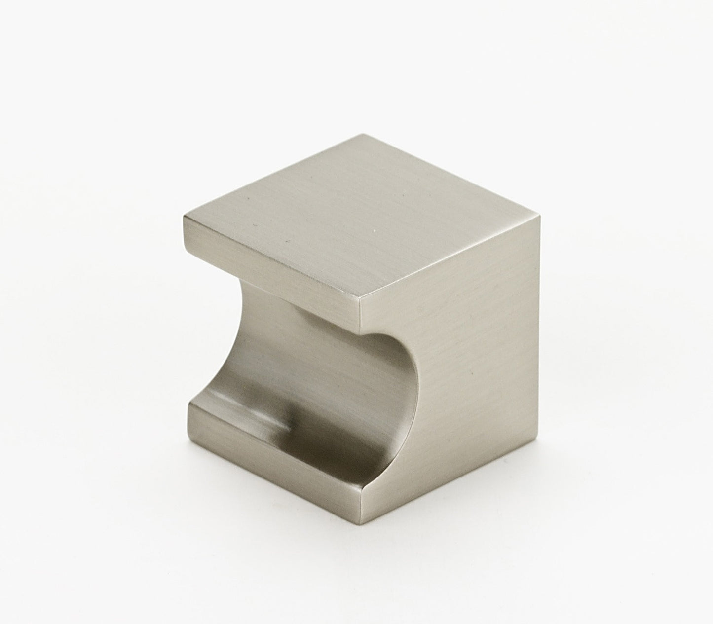 Satin Nickel Modern Knob 3/4"