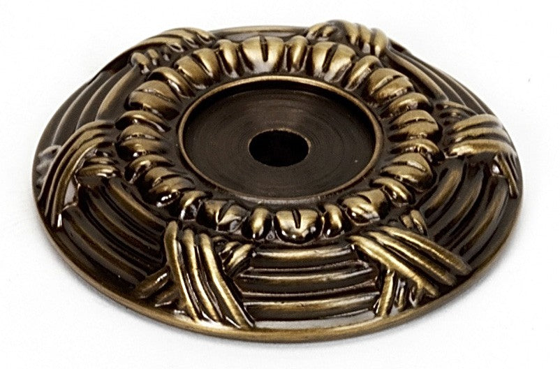 Antique English Ornate Backplate