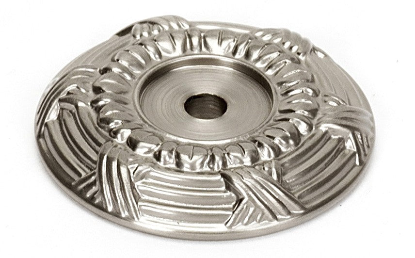 Satin Nickel Ornate Backplate