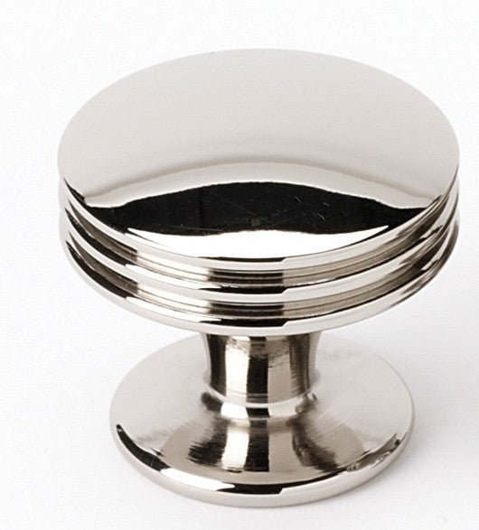 Polished Nickel Knob 1 1/8"