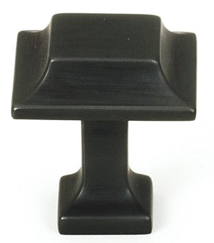 Bronze Square Knob 1"