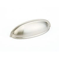 Satin Nickel Classic Cup Pull 3"