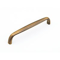 Antique Light Brass Appliance Pull 10"