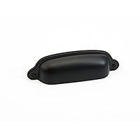 Flat Black Classic Cup Pull 3"