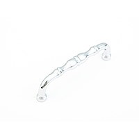 Polished Chrome Spindle Pull 6"