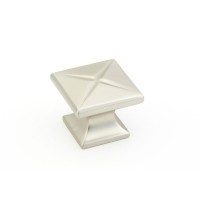 Satin Nickel Square Knob