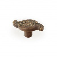 Monticello Brass Wave Knob