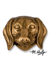 Michael Healy Dachshund Door Knocker Bronze