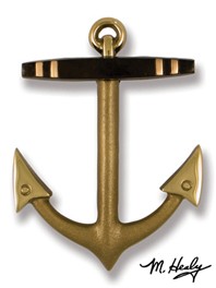 Michael Healy Anchor Brass Door Knocker