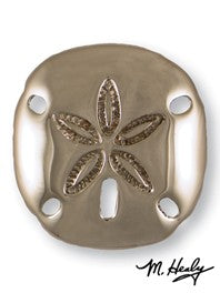 Michael Healy Sand Dollar Door Knocker Nickel Silver