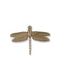 Michael Healy Small Dragon Fly Door Knocker Nickel Silver