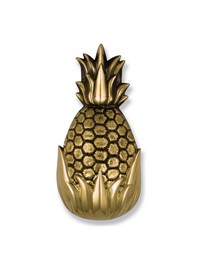 Michael Healy Small Pineapple Door Knocker Brass