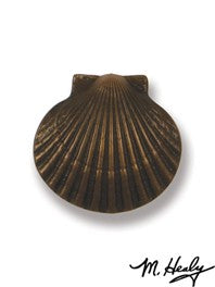 Michael Healy Bay Scallop Doorbell Oiled Bronze