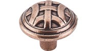 Top Knobs Celtic Knob 1.25" Old English Copper