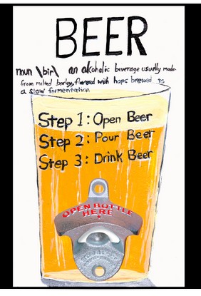 Beer Steps Bottle Opener