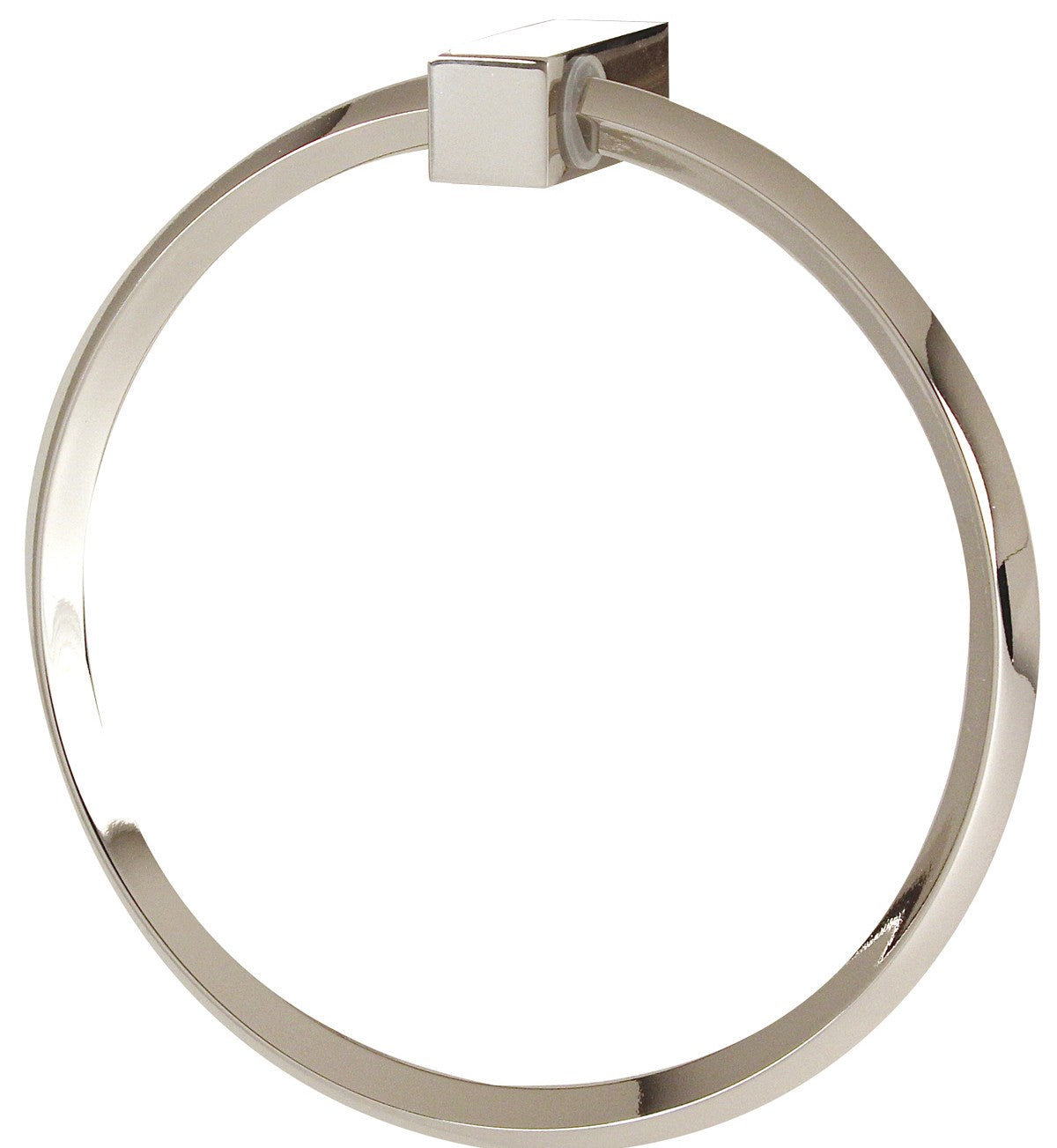 Polished Nickel Towel Ring