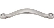 Saddle Pull 5 1/16" Antique Pewter