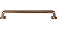 Aspen Rounded Pull 12" Light Bronze