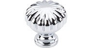 Melon Knob 1.25" Polished Chrome