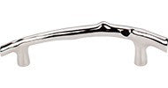 Aspen II Twig Pull 5" Polished Nickel