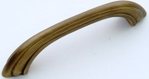 Weathered Brass Ornate Pull 4"
