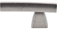 Arched Knob/Pull 2 1/2" Pewter Antique