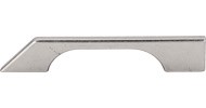 Tapered Bar Pull 5" Pewter Antique