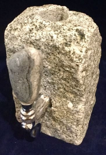 Grey Stone Beverage Dispenser by Funky Rock