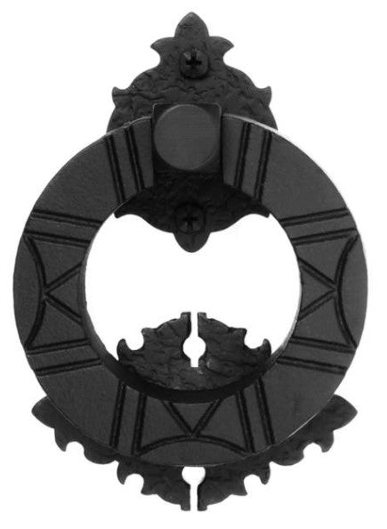 Ornate Iron Ring Door Knocker