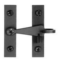 Pigtail Cabinet Latch Black Finish