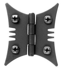 Butterfly Cabinet Hinge Black Finish