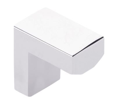 Modern Finger Pull - Polished Chrome