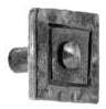 Iron Art Square 1 1/4" Knob