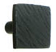 Iron Art Square Knob Textured