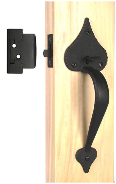Double Handle Drop Latch Set (Pre-Drilled Door)
